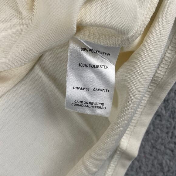 Starter Women's Small White NFL LV Raiders Polyester Short Sleeve Fan Shirt - Picture 4 of 9